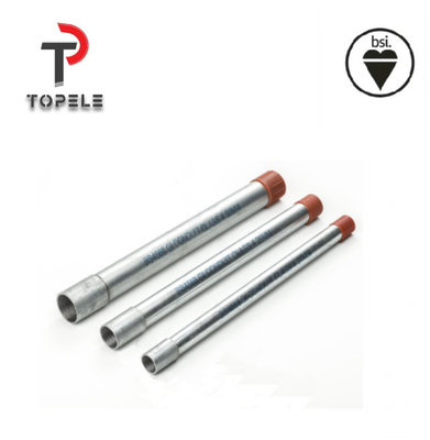 TOPELE Acciaio Galvanizzato Fittings di condotto BS4568 BS31 GI Tubo di condotto