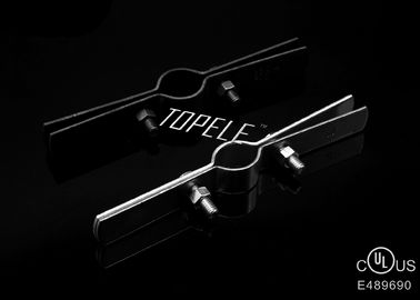 Chiusure di tubi in acciaio nero zincate per condotti di supporto / tubi, certificato UL
