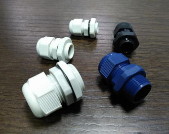 Distribuzione colorata UL Nylon 6/6 Glandula del cavo impermeabile da -40°C a 100°C Temperatura di lavoro