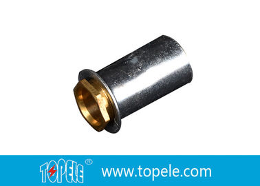 TOPELE 25 mm / 32 mm BS Collegamento galvanizzato del condotto elettrico con accoppiatore in ottone