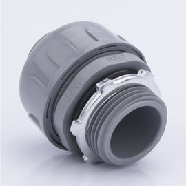Fittings per condotti flessibili non metallici di PVC rettilineo