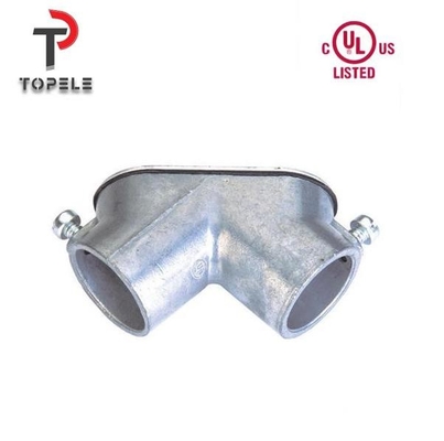Connettore di condotto elettrico EMT a EMT Pull Elbow Zinc Die Cast