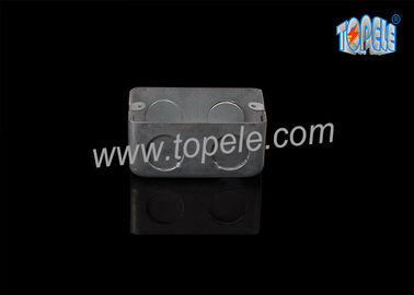 2 pollici x 4 pollici / US Standard Pre-galvanizzato Acciaio Switch Dispositivo rettangolare box conduttore / box conduttore elettrico