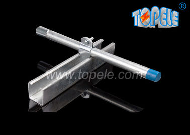 HDG nero a fessura a strato piatto canale unistrut per supportare condotti 41X 41MM
