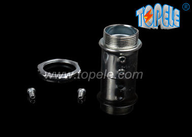 Acciaio Galvanizzato Fuso a Fusione Zinco Placcato Set Velo EMT Collegatore di tubi / Collegatore elettrico metallico