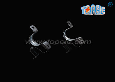 Strappo di condotto EMT in acciaio galvanizzato / Strappo di sella semplice con due fori / Fittings di condotto EMT zincati