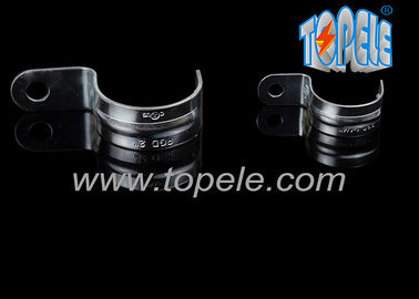 Acciaio placcato in zinco Fittings di condotto IMC Pipe Clamp One Hole Strap