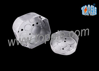 1 - 1 / 2&quot; profondo 4' galvanizzato Acciaio Capo di scatola elettrica Con Capo