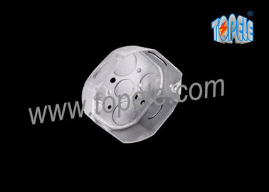 1 - 1 / 2&quot; profondo 4' galvanizzato Acciaio Capo di scatola elettrica Con Capo
