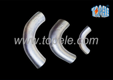 BS4568 tubo di acciaio galvanizzato canale di ferro malleabile intersezione gomito 20mm / 25mm