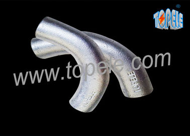 Tubo in acciaio galvanizzato BS4568 condotto canale di ferro malleabile intersezione gomito