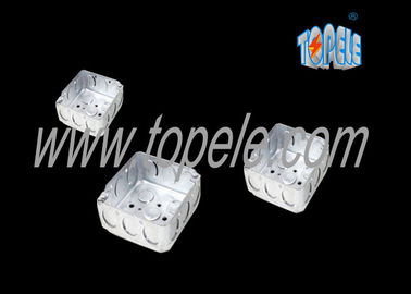 4 pollici quadrati scatole elettriche e coperture con knockouts quadrati