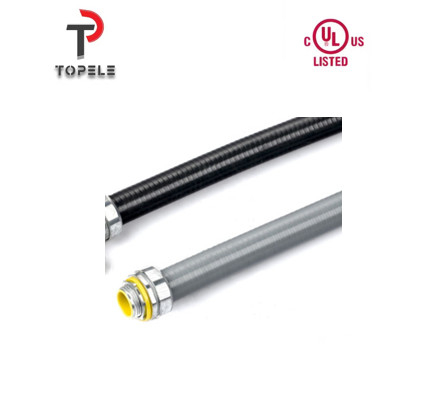 3/8  Flessibile connettore del condotto impermeabile liquido stretta Pvc rivestito