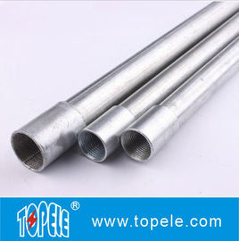 Tubo GI di acciaio galvanizzato elettrico BS4568 con accoppiatore a filo, 10 piedi