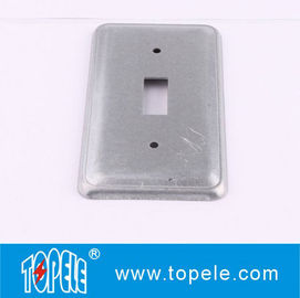 TOPELE 20C5 Acciaio galvanizzato rettangolare piatto vuoto coperture di interruttore di dispositivo per interruttore toggle