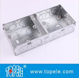 BS4662 Interruttore GI Caselle elettriche e coperture di una banda / due bande, caselle di condotto GI