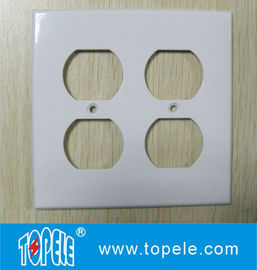 Un gruppo / due gruppi di plastica decorativa duplex GFCI Receptacles Tavola da parete