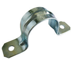 1/2 ̊, 1-1/4 ̊ Conduito e accessori IMC Strappe a due fori in acciaio galvanizzato, clip di condotto IMC / RMC