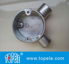 GI BS4568 Fitting di condotto 20mm 25mm 32mm 90 angolo di via di giunzione circolare