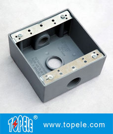 2 scatole elettriche resistenti alle intemperie