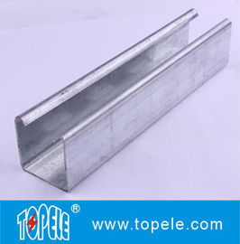 Canale di ferro 41x25mm, 41x35mm Pre-galvanizzato Perforato Canale di ferro