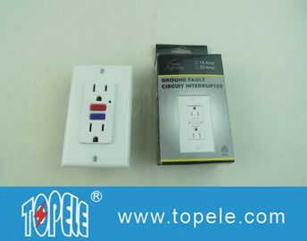 Ricettori GFCI commerciali duplex resistenti a manomissioni da 125 V con indicatore a LED