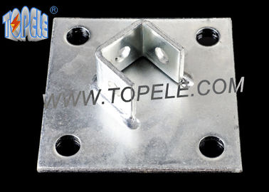 Piastra di base del sistema Strut Channel / C Channel / Channel Bracket, piastra di collegamento Unistrut
