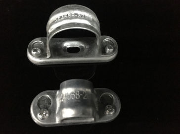 Argento 20mm 25mm BS4568 Fittings di condotto Sella a barra spaziale galvanizzata