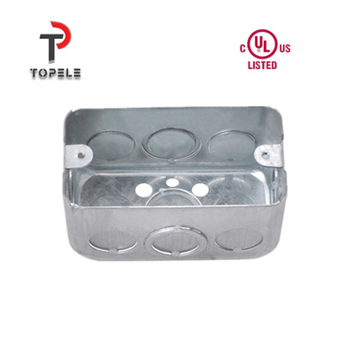 Casella di giunzione galvanizzata di 2x4 pollici