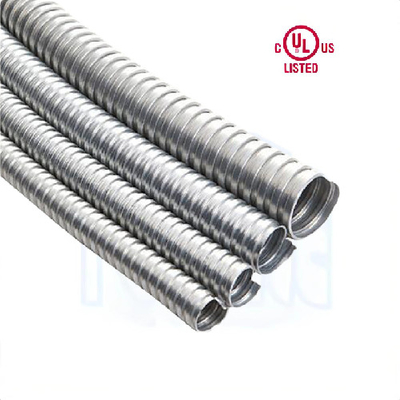 La metropolitana d'acciaio flessibile del condotto ha galvanizzato EMT Conduit And Fittings