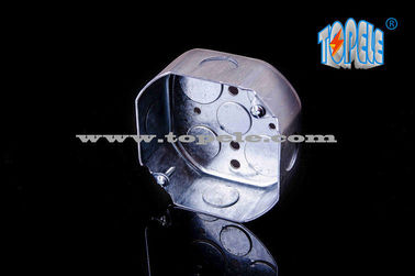 TOPELE 54151 / 54161 / 54171 Scatola di acciaio galvanizzato Scatola di uscita ottagonale Scatola di condotto elettrico