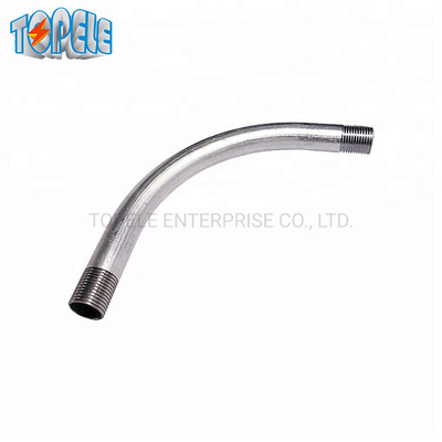 Il condotto rigido 90 la IMMERSIONE calda del gomito IEC61386 20mm-110mm di grado ha galvanizzato