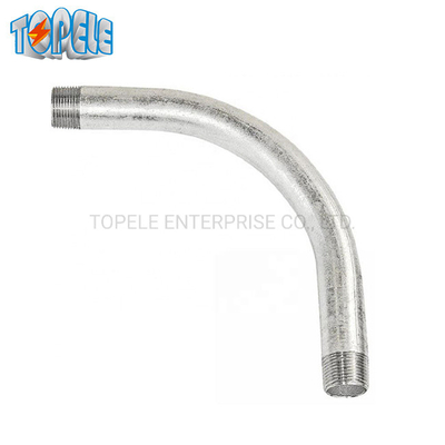 Il condotto rigido 90 la IMMERSIONE calda del gomito IEC61386 20mm-110mm di grado ha galvanizzato
