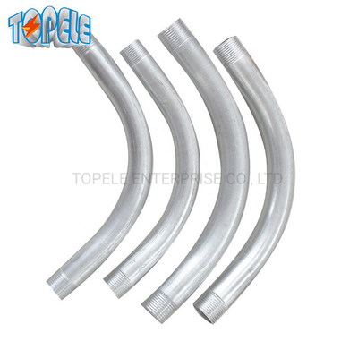 Il condotto rigido 90 la IMMERSIONE calda del gomito IEC61386 20mm-110mm di grado ha galvanizzato