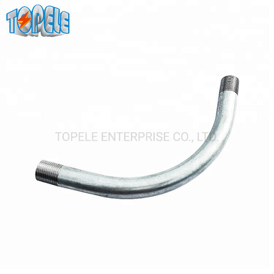 Il condotto rigido 90 la IMMERSIONE calda del gomito IEC61386 20mm-110mm di grado ha galvanizzato