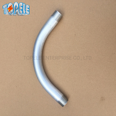 Il condotto rigido 90 la IMMERSIONE calda del gomito IEC61386 20mm-110mm di grado ha galvanizzato