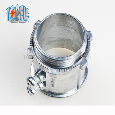 zinco di 20mm -50mm EMT Conduit Fittings IEC61386 EMT Set Screw Connector