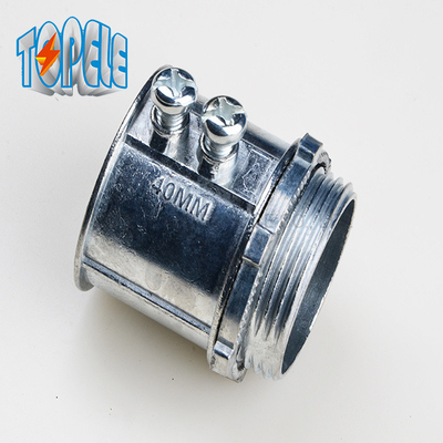 zinco di 20mm -50mm EMT Conduit Fittings IEC61386 EMT Set Screw Connector