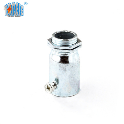 Terminale EMT Connector Electro Galvanized di IEC 61386 Acero