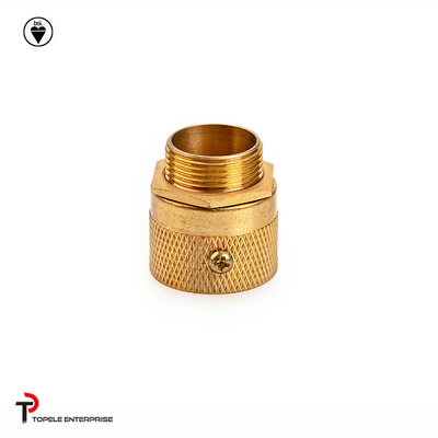 Macchina CNC Adattatore di tubo maschile in ottone, adattatore maschile in ottone