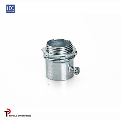 tipo zinco della vite di fissaggio del connettore di IEC 61386 Emt di 25mm 32mm dell'argento