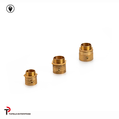 Colore d' oro connettore in ottone Niccolato o niente 38 mm, 50 mm Dimensione