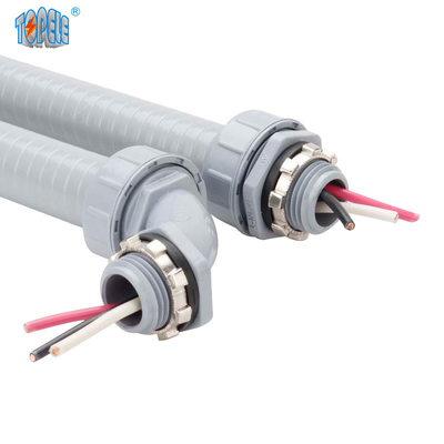 Nanometro impermeabile IP 68 del connettore del condotto del PVC da 90 gradi