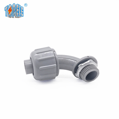 Nanometro impermeabile IP 68 del connettore del condotto del PVC da 90 gradi