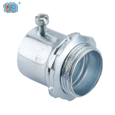 Compressione dei connettori di EMT Steel Set Screw/tipo galvanizzati della vite di fissaggio