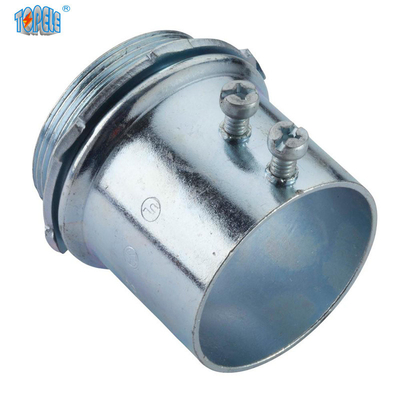 Compressione dei connettori di EMT Steel Set Screw/tipo galvanizzati della vite di fissaggio