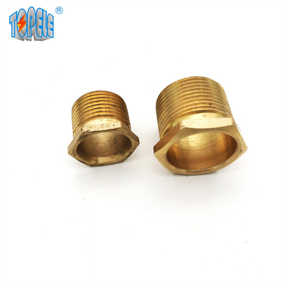 Tipo lungo/breve maschio ha infilato l'esagono d'ottone Bush 15mm 20mm 25mm
