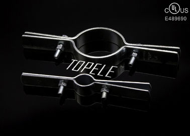 Clampo di tubo di rialzo zincato con bullone, portapipe da 1/2 " UL Listed Products