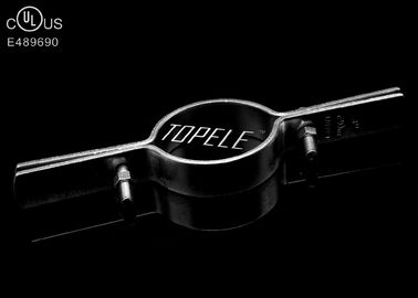 Clampo di sollevamento per tubi industriali in argento personalizzato per supporto per cavi, materiale da costruzione Struttura in acciaio