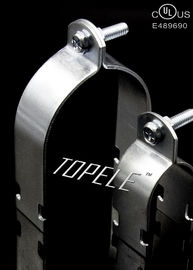 Galvanizzata Finitura Strut Clamps Canale Tipo Universale Con Un Noce / bullone in acciaio